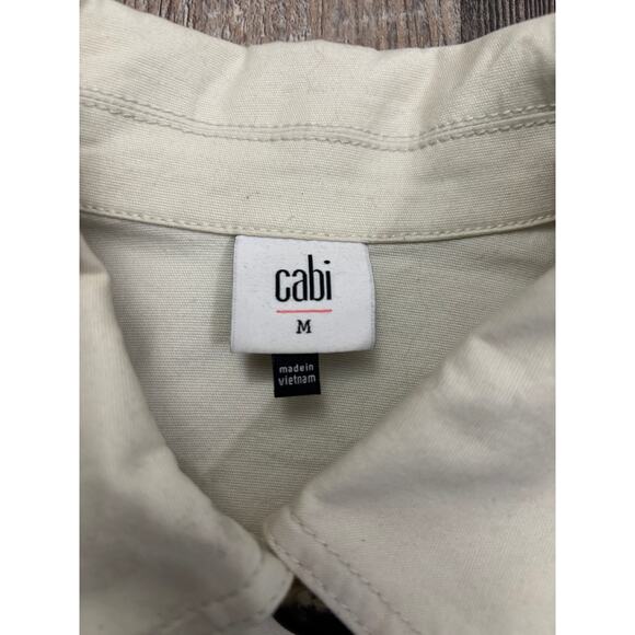 Cabi Women's Beige Button-Up Jacket Size Medium - Picture 2 of 5